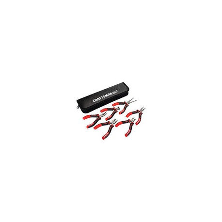 CRAFTSMAN CMHT81716 juego de 6 mini alicates con bolsa