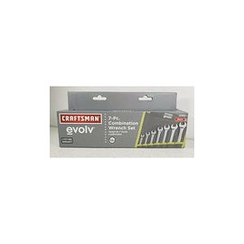 Craftsman Evolv - Juego de llaves combinadas métricas (12 unidades, 7 unidades)