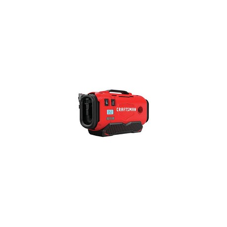 CRAFTSMAN Inflador V20, solo herramienta (CMCE520B), rojo