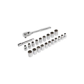 CRAFTSMAN Juego de enchufes, universal, unidad de 1/2", 19 piezas (CMMT12015)