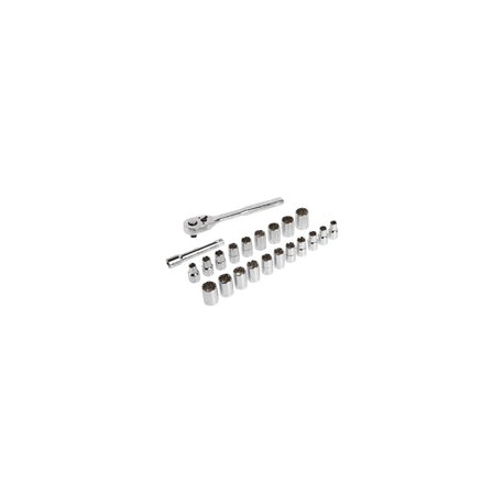 CRAFTSMAN Juego de enchufes, universal, unidad de 1/2", 19 piezas (CMMT12015)