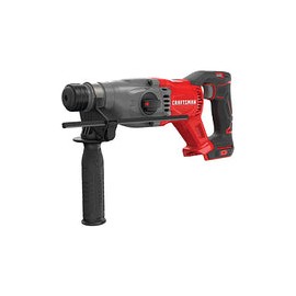 CRAFTSMAN Rotomartillo SDS Plus 20V Inalámbrico sin Carbones y sin Bateria Incluida CMCH233B
