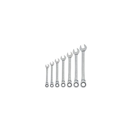 CRAFTSMAN Juego de Llaves Combinadas con Matraca 7 Piezas CMMT87020