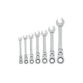 CRAFTSMAN Juego de Llaves Combinadas en Pulgadas con Matraca Reversible 7 Piezas CMMT87010