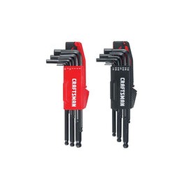 CRAFTSMAN Juego de llaves hexagonales, juego métrico/SAE, 20 piezas (CMHT26020)