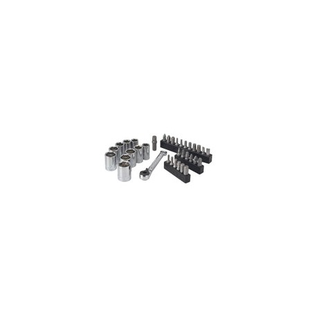 CRAFTSMAN Juego de llaves SAE y métrico 1/4 pulgadas Drive, 35 piezas (CMMT12005LZ)