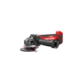 CRAFTSMAN V20 - Amoladora angular inalámbrica, 4-1/2 pulgadas, solo herramienta desnuda (CMCG451B)