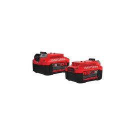 Craftsman Kit de Baterías de Ion Litio 20V 4.0Ah (2 Pack) CMCB204-2