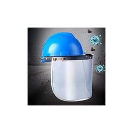 Careta de protección de Seguridad Industrial - PVC Material de Obra para la Industria del Sombrero del Casco - Protección Labor