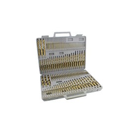 ABN - Juego de brocas de titanio para brocas de metal SAE estándar de 1/16-1/2 pulgadas, A-Z, 1-60 tamaños, 115 piezas