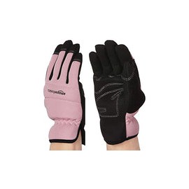 AmazonBasics Women's Work Gloves, Garden Gloves, Pink, XS