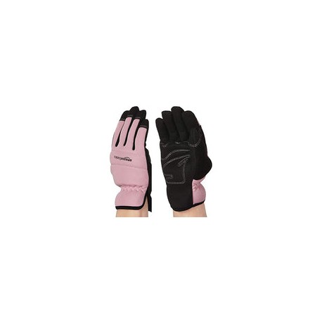 AmazonBasics Women's Work Gloves, Garden Gloves, Pink, XS